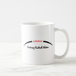 Fantasie-Fußball-Witwe Tasse