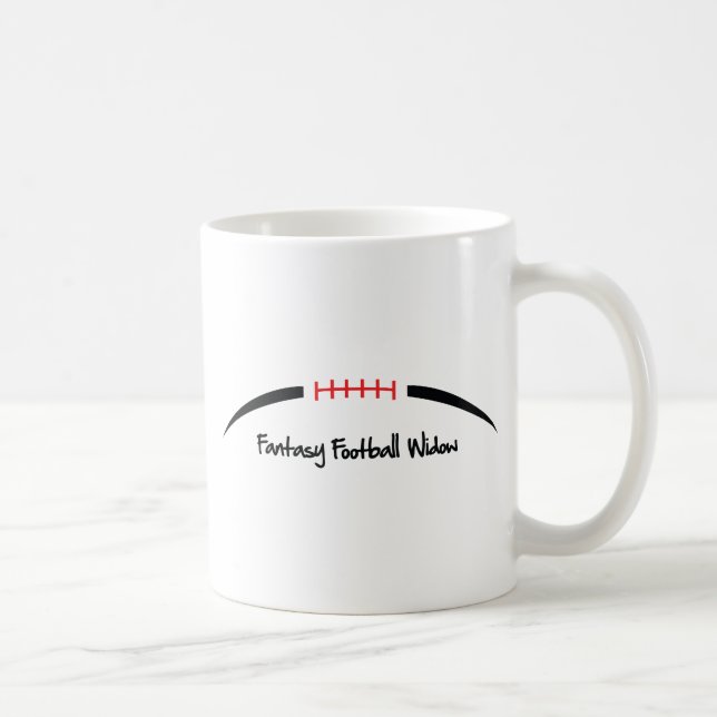Fantasie-Fußball-Witwe Tasse (Rechts)