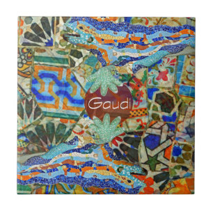 Fantasie. Gaudi. Bild 1 Fliese