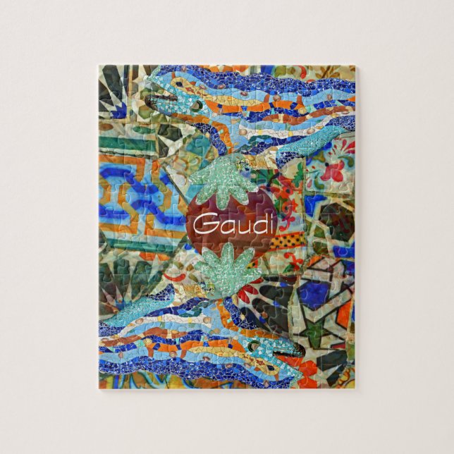 Fantasie. Gaudi. Bild 1 Puzzle (Vertikal)