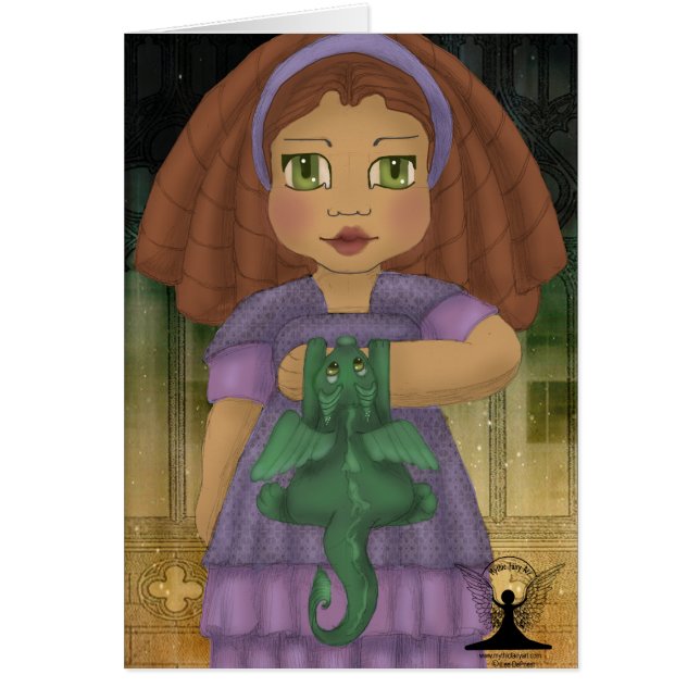 Fantasie-Geschöpf-mythische feenhafte Kunst (Vorne)