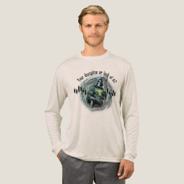 Fantasie-Handelsdesign | Sensenmann |  Motivation Tri-Blend Shirt