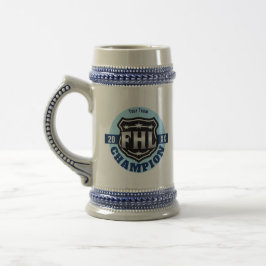 Fantasie-Hockey-Liga-Meister -- FHL Logo Bierglas