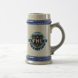 Fantasie-Hockey-Liga-Meister -- FHL Logo Bierglas