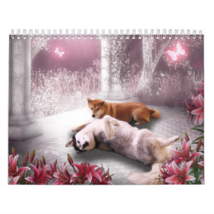 Fantasie-Hundekalender Kalender
