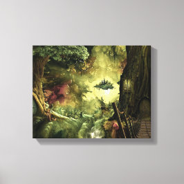 Fantasie im Amazonas Leinwanddruck