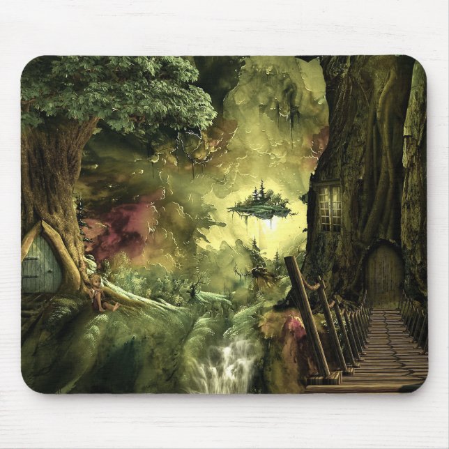 Fantasie im Amazonas Mousepad (Vorne)
