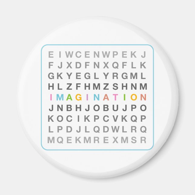 Fantasie im Puzzle Magnet (Vorne)