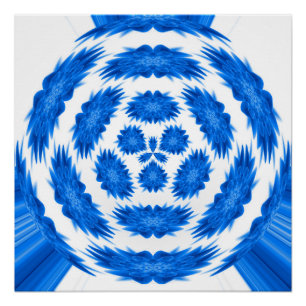 Fantasie in Blau... Poster