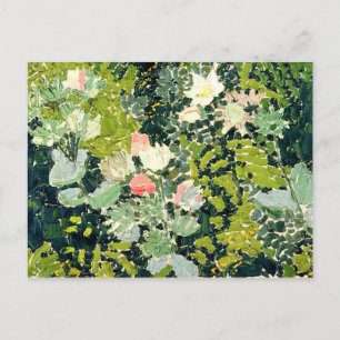 Fantasie in Grün Postkarte