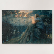Fantasie in Twilight (von Edward Robert Hughes)