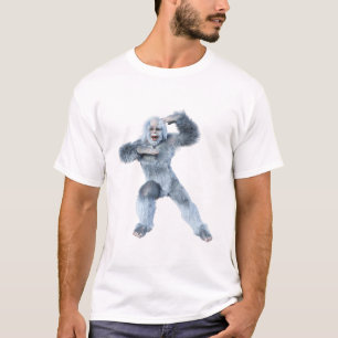 Fantasie-Kreatur Yeti T-Shirt