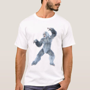 Fantasie-Kreatur Yeti T-Shirt