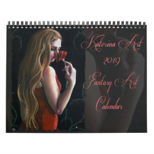 Fantasie-Kunst-Kalender-Katerina-Kunst 2019 Kalender
