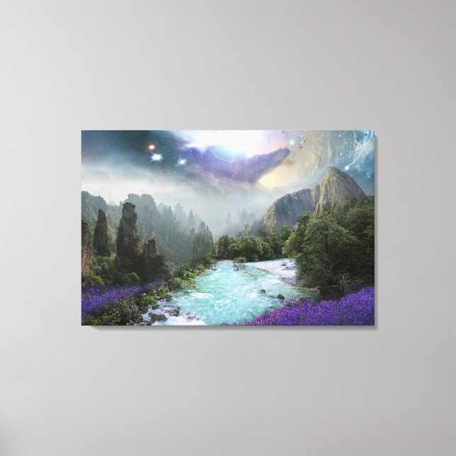 Fantasie Leinwanddruck (Vorderseite)
