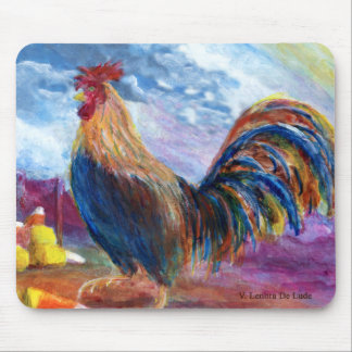 Fantasie machen, Hühnern und Süßigkeits-Mais zu Mousepad