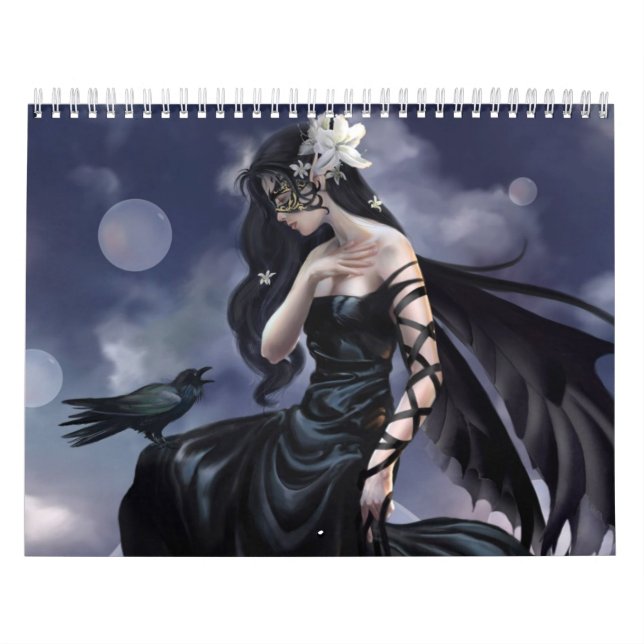 Fantasie-Mädchen-Kalender Kalender (Titelbild)
