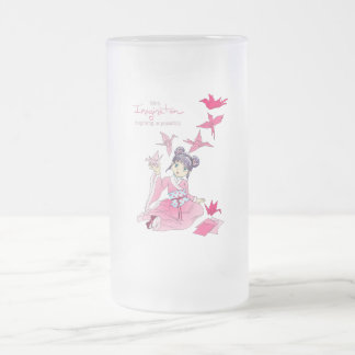 Fantasie Mattglas Bierglas