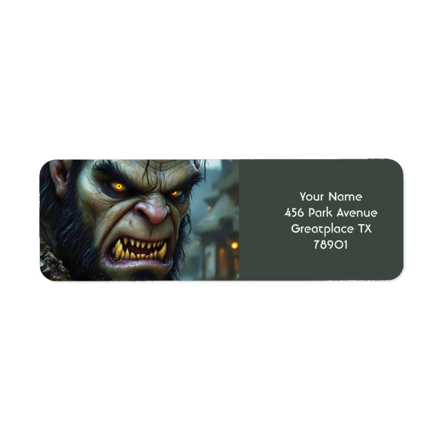 Fantasie Niedlich Big Strong Warrior (Vorne)