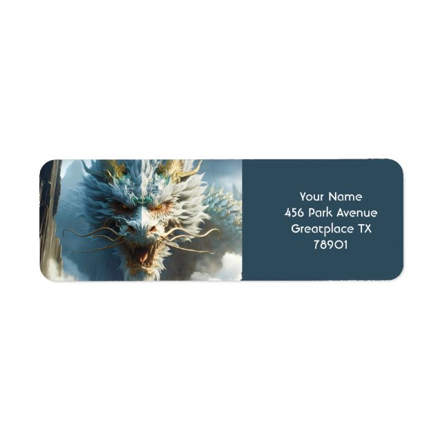 Fantasie Niedlich Großer Starker Drache (Vorne)