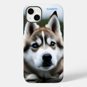 Fantasie Niedlich sibirischer Husky, Vintage Fanta Case-Mate iPhone 14 Plus Hülle