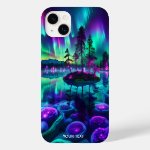 Fantasie Niedliche Lila Grüntöne Case-Mate iPhone 14 Plus Hülle