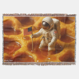 Fantasie Niedlicher Astronaut auf Ahorn Decke