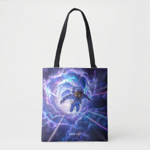 Fantasie Niedlicher Astronaut durch Wormloch