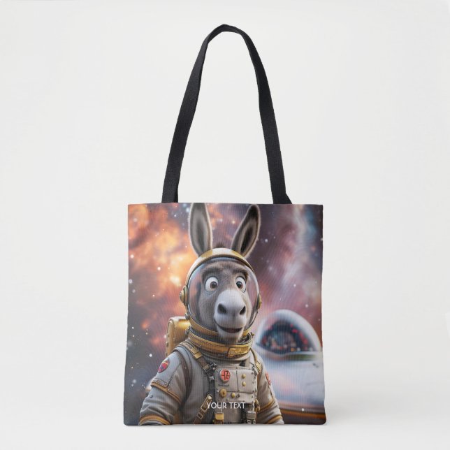 Fantasie Niedlicher Donkey Astronautenraum (Vorderseite)