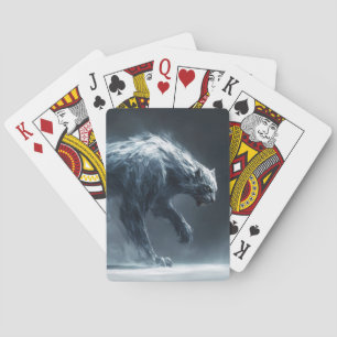 Fantasie-Panther-Monster  Spielkarten