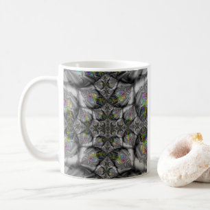 Fantasie Rainbow Fraktal Art Kaffeetasse