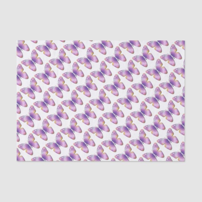 Fantasie-Schmetterling Seidenpapier (Vorderseite)