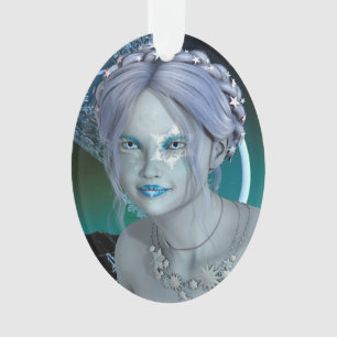 Fantasie-Schnee-Fee Ornament