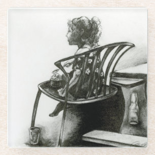 Fantasie schürt meine Realität Glasuntersetzer