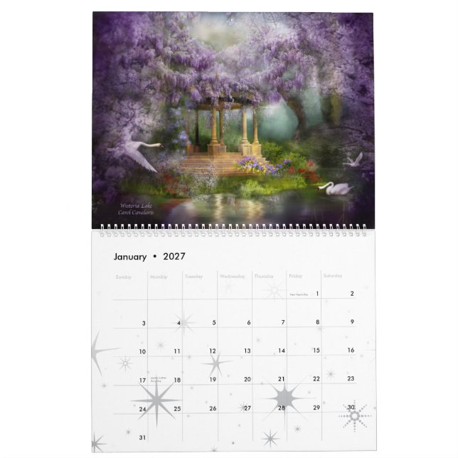Fantasie setzt Kunst-Kalender 2013 Kalender (Jan 2027)