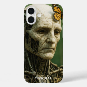 Fantasie Süßer Surrealismus Schmetterlingsgesicht iPhone 16 Plus Hülle