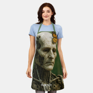 Fantasie Süßer Surrealismus Schmetterlingsgesicht Schürze