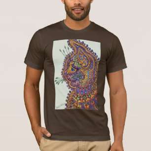 Fantasie-Tapeten-T - Shirt Louis Wain