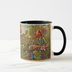 Fantasie-Tasse: Blüten-Jungen-Träumen Tasse