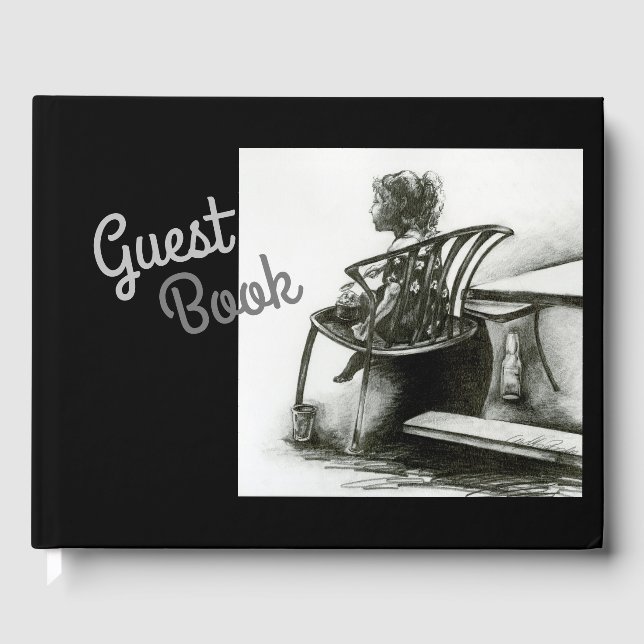 Fantasie treibt meine Realität an Gästebuch (Vorderseite)