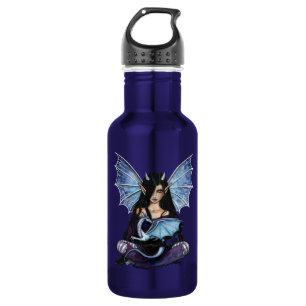 Fantasie und Drachenfantasie nach Maß Trinkflasche