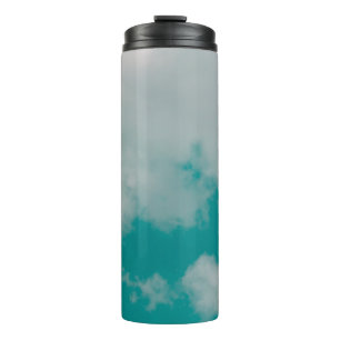 Fantasie und Vintage dynamische Wolke und Himmel m Thermosbecher