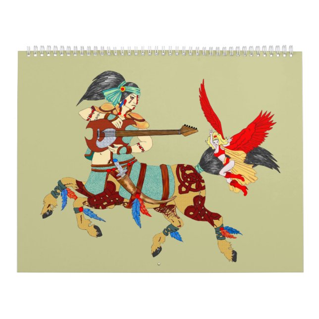 Fantasie-Vielzahl Kalender (Titelbild)