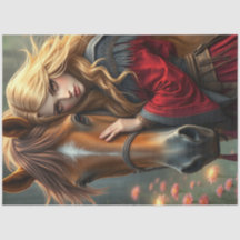 Fantasie von Pferd und Begleiter