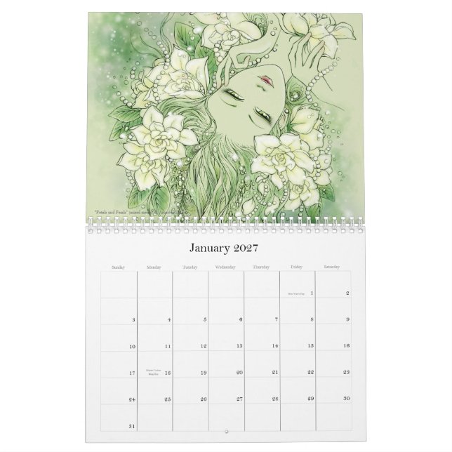 Fantasie-Wandkalender Kalender (Jan 2027)