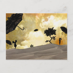 Fantasie wird Sie kostenlos Set! Postkarte