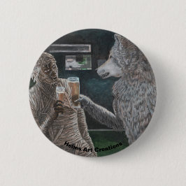 Fantasieaste von Mummy und Werewolf Button