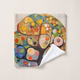 Fantasiebaum - fantasy tree waschlappen