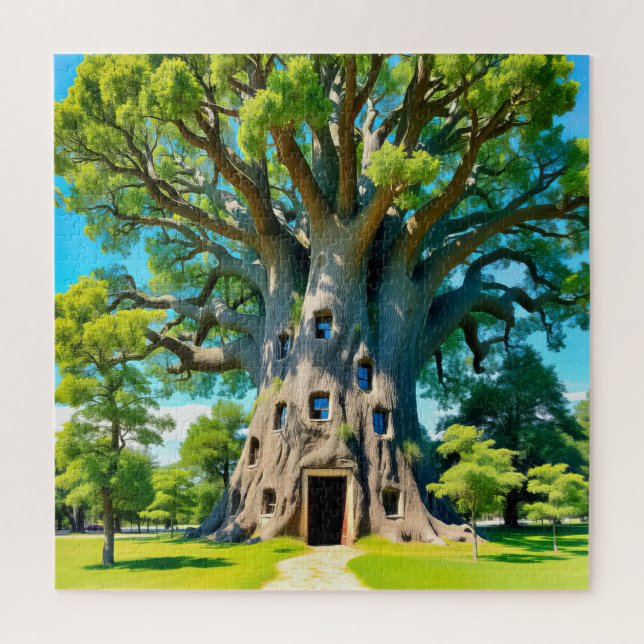 Fantasiebaum Puzzle (Vertikal)