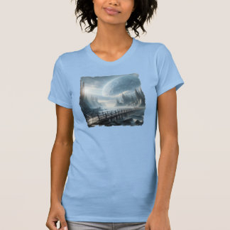 Fantasiebild eines riesigen Mondes in einer miessi T-Shirt
